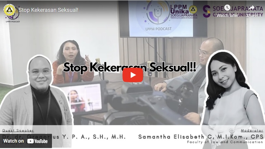 POD Cast LPPM: Stop Kekerasan Seksual